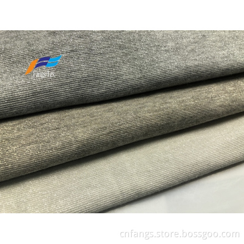 Lurex nylon stickad polyester spandex glänsande lycra tyg